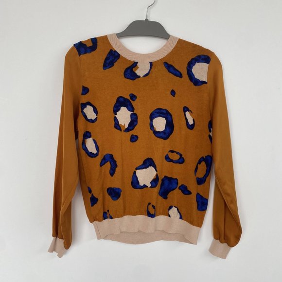 3.1 Philip Lim for Target Leopard Print Pullover Sweater - Picture 4 of 7